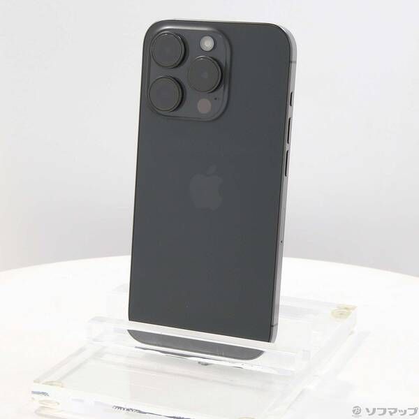 中古品〕 iPhone15 Pro 256GB ブラックチタニウム MTUC3J／A SIMフリー