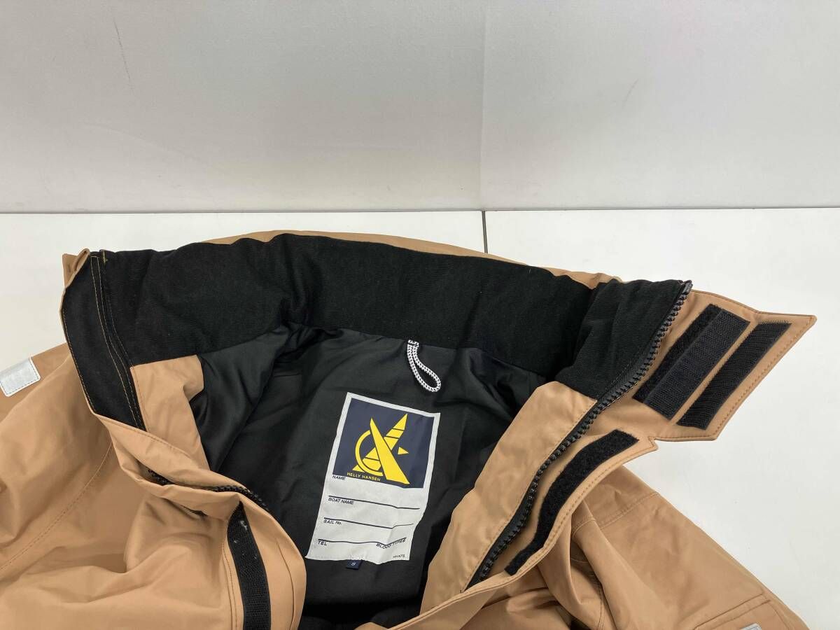HELLY HANSEN ヘリーハンセン オーシャンフレイジャケット サイズS メンズ ベージュ系 ライトブラウン系 アウター イージーパンツ その他 