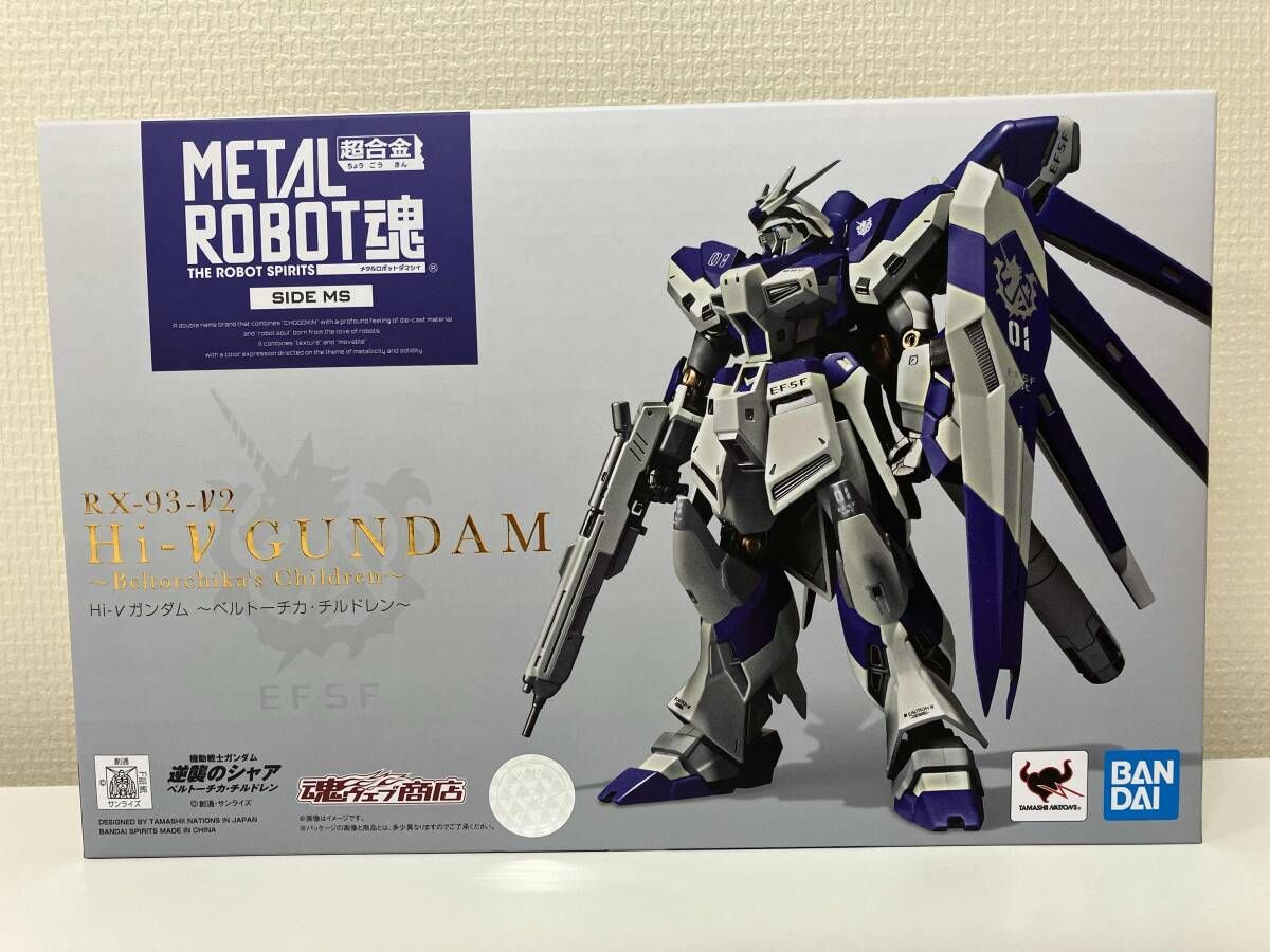 METAL ROBOT魂 <SIDE MS> Hi-νガンダム ~ベルトｰチカ･チルドレン~ 機動戦士ガンダム 逆襲のシャア ベルトｰチカ･チルドレン