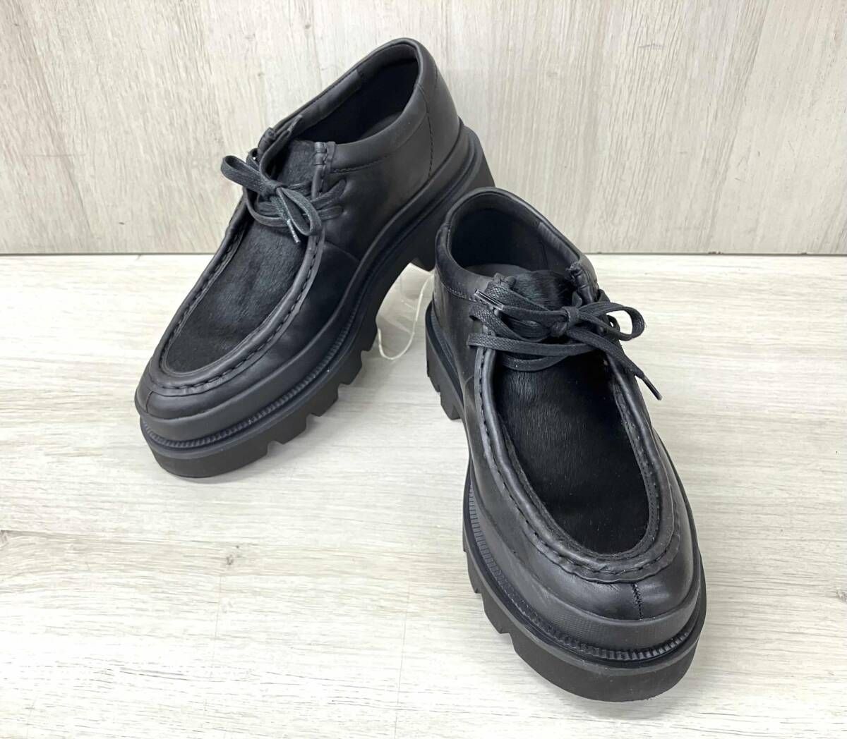 Clarks クラークス スニーカー Badell Seam ブラック 26 cm