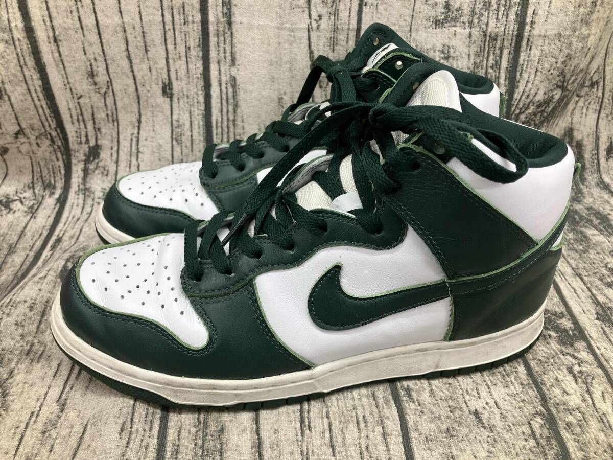 NIKE DUNK HIGH ナイキ ダンク ハイ スニーカー グリーン 27 cm CZ 8149 100