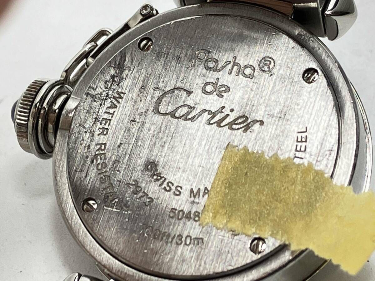  Cartier パシャ 2973 クォーツ レディース 腕時計(クォーツ) 腕時計(アナログ)