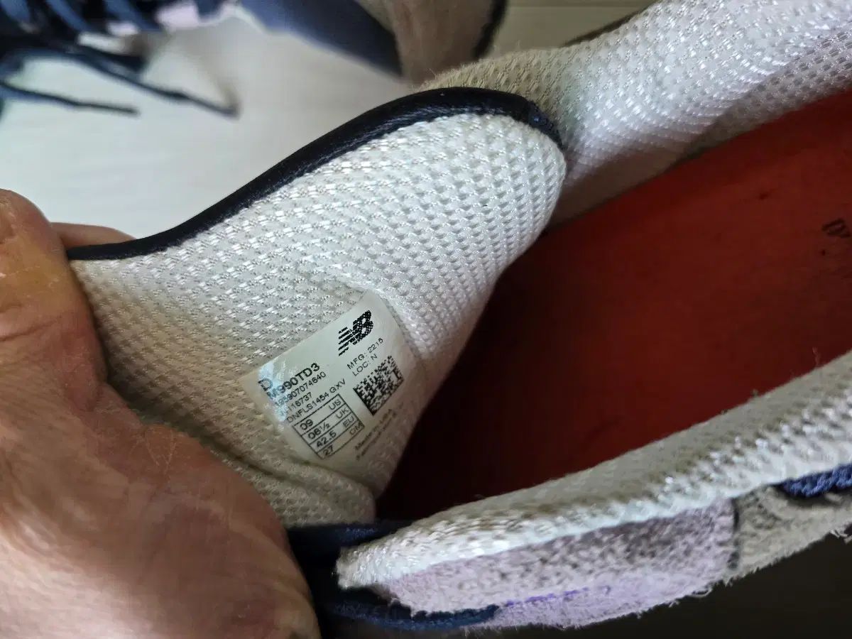  ニュー ンス 990 v 3 メイド IN USA ロー アメジスト スニーカー 靴