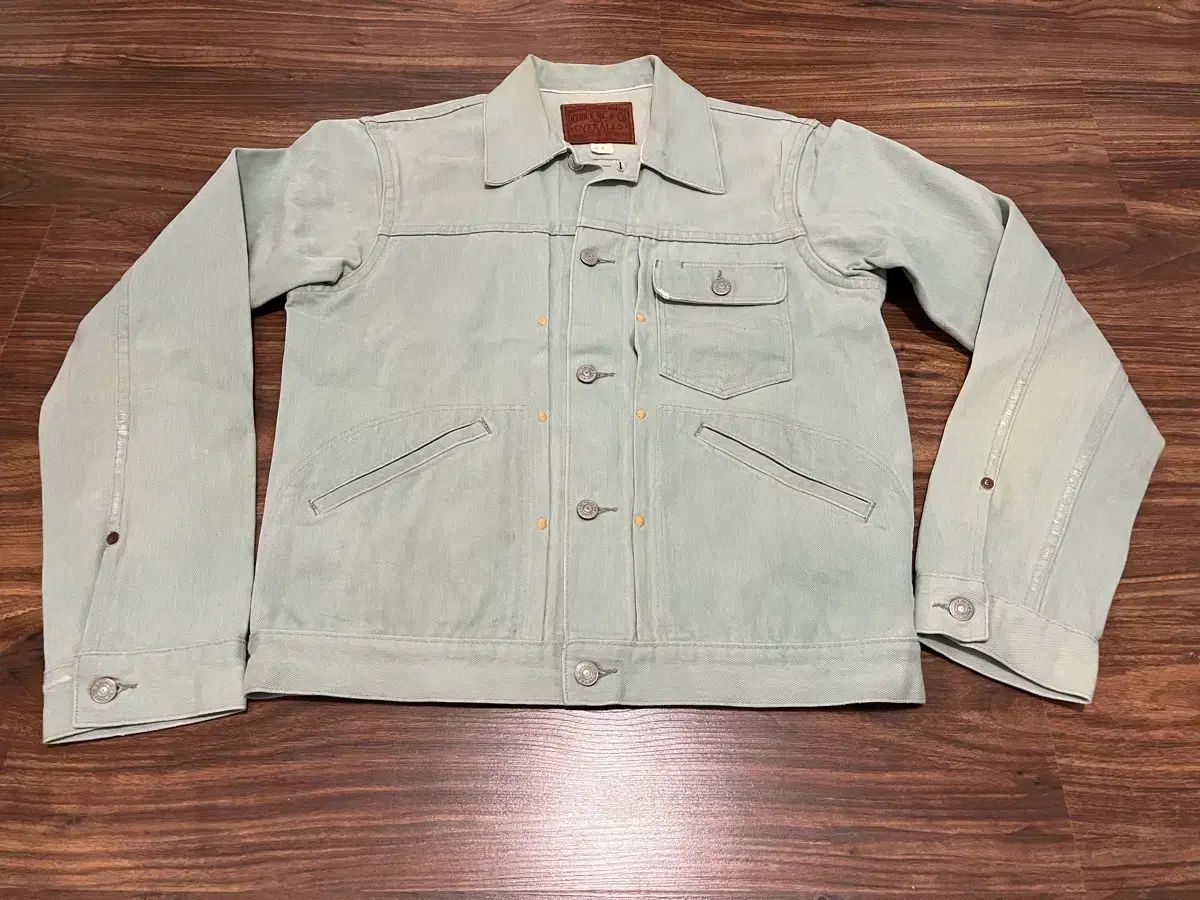 RRL ダブルアールエル セルビッジ デニム ウォッシュ サンタフェ ウォーク ジャケット サイズ M