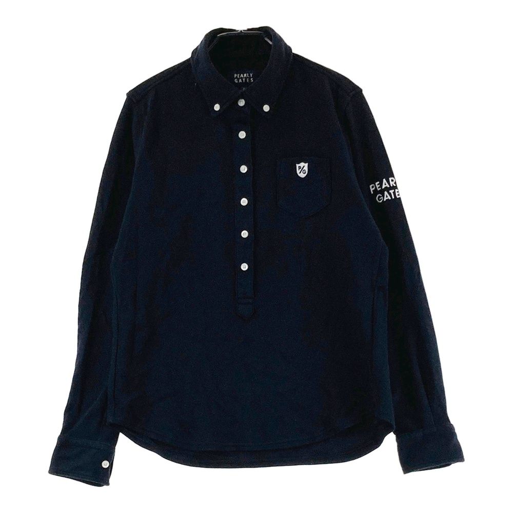 サイズ：0 PEARLY GATES パーリーゲイツ 2023年モデル 長袖ポロシャツ