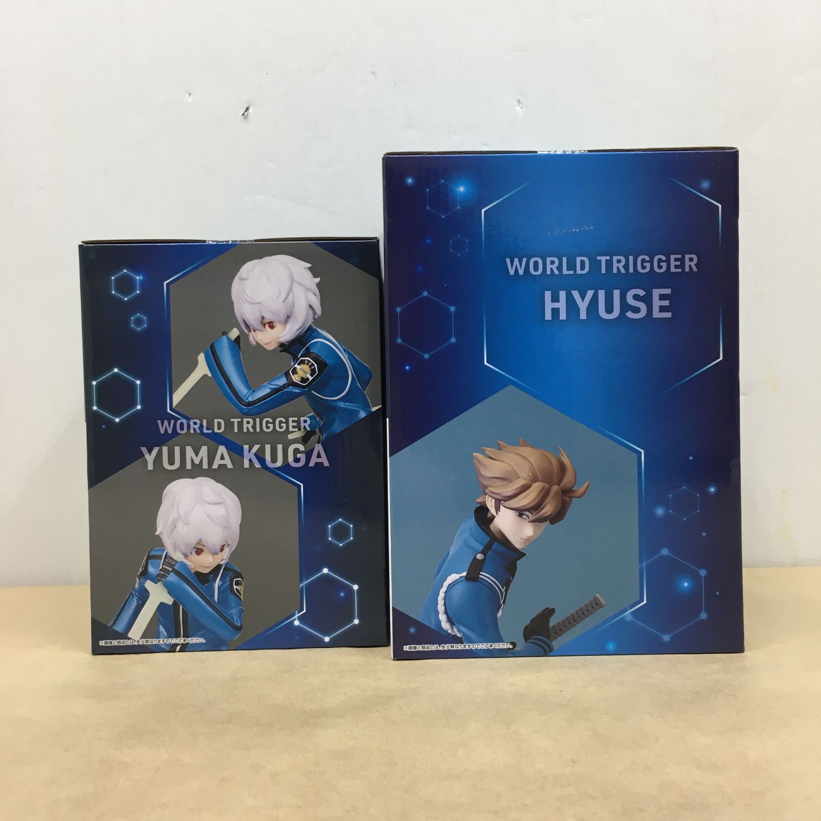 未開封 一番くじ ワールドトリガー 空閑遊真 ヒュース フィギュア