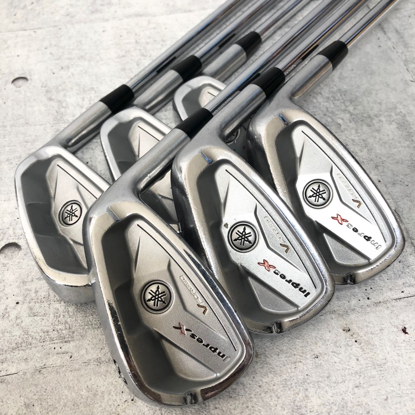 YAMAHA ヤマハ Inpres X インプレス V FORGED フォージド 6本 メンズ ゴルフ クラブ セット 初心者 入門 右利き