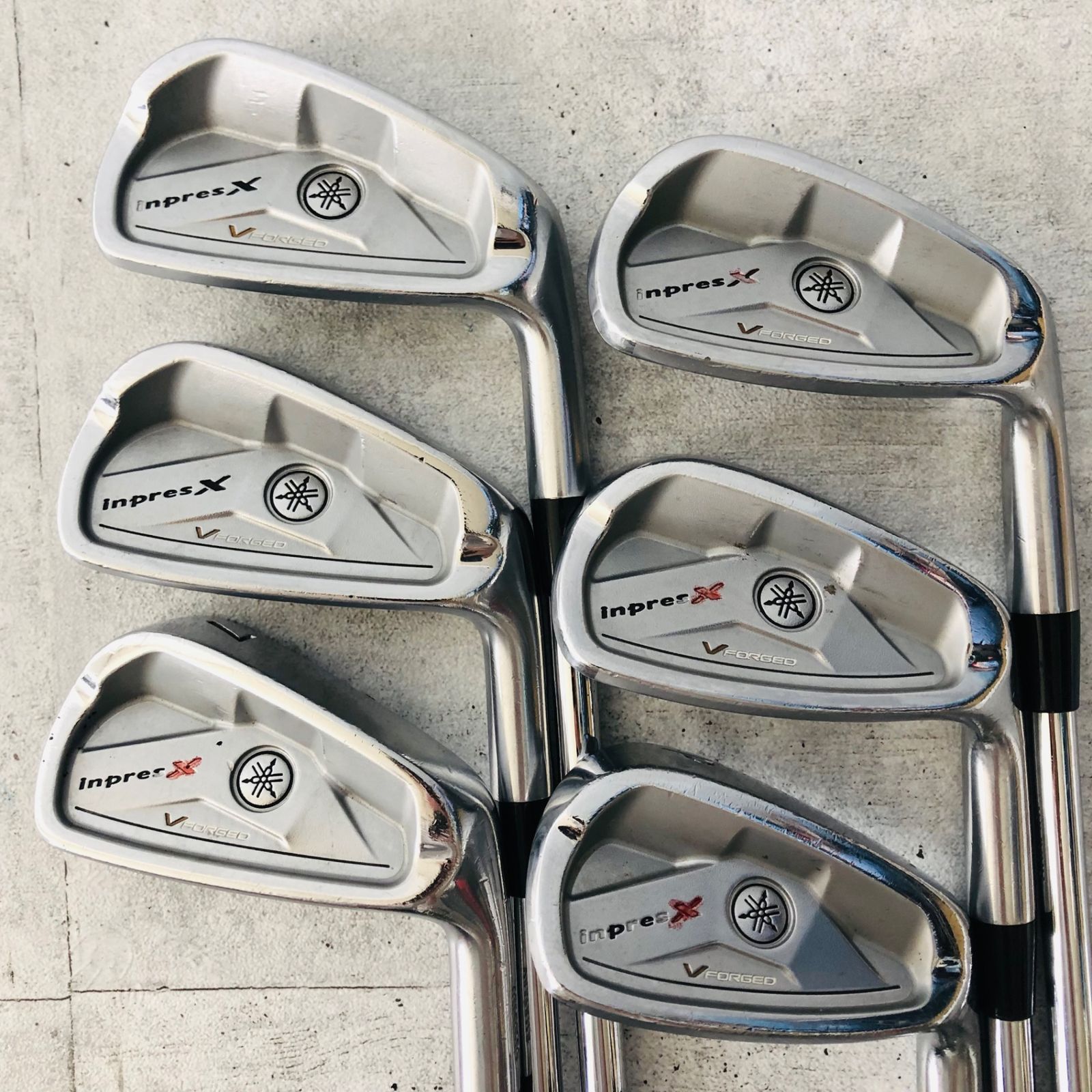 X305 YAMAHA Inpres X メンズ ゴルフ クラブセット 14点 YAMAHA ヤマハ Inpres X インプレス V FORGED フォージド 6本 メンズ
