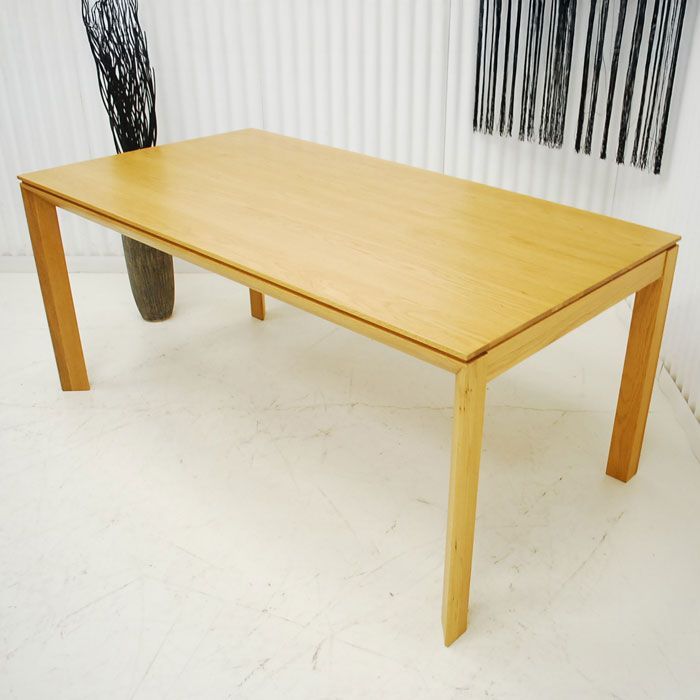 アウトレット 現品限り 一部 大 展示品 高品質 オーク材 １６０幅 ダイニングテーブル 230919-FLAMEテーブル