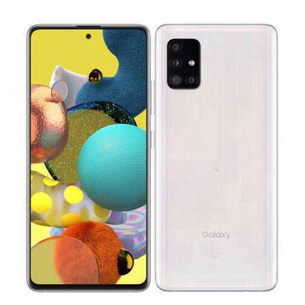 中古】 SC-54A Galaxy A51 5G プリズムブリックスホワイト SIMフリー