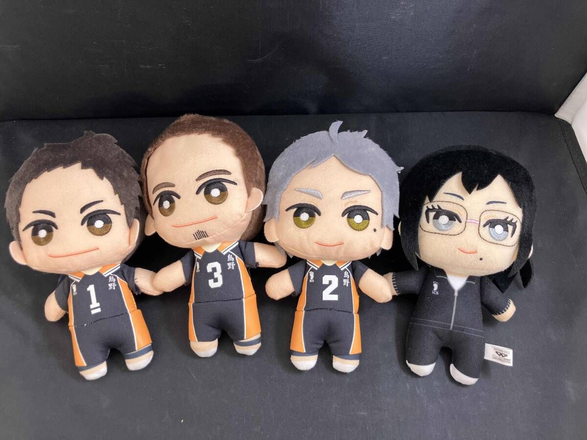 ハイキュー ともぬい 烏野高校 三年生 全4種セット 澤村大地 菅原孝志