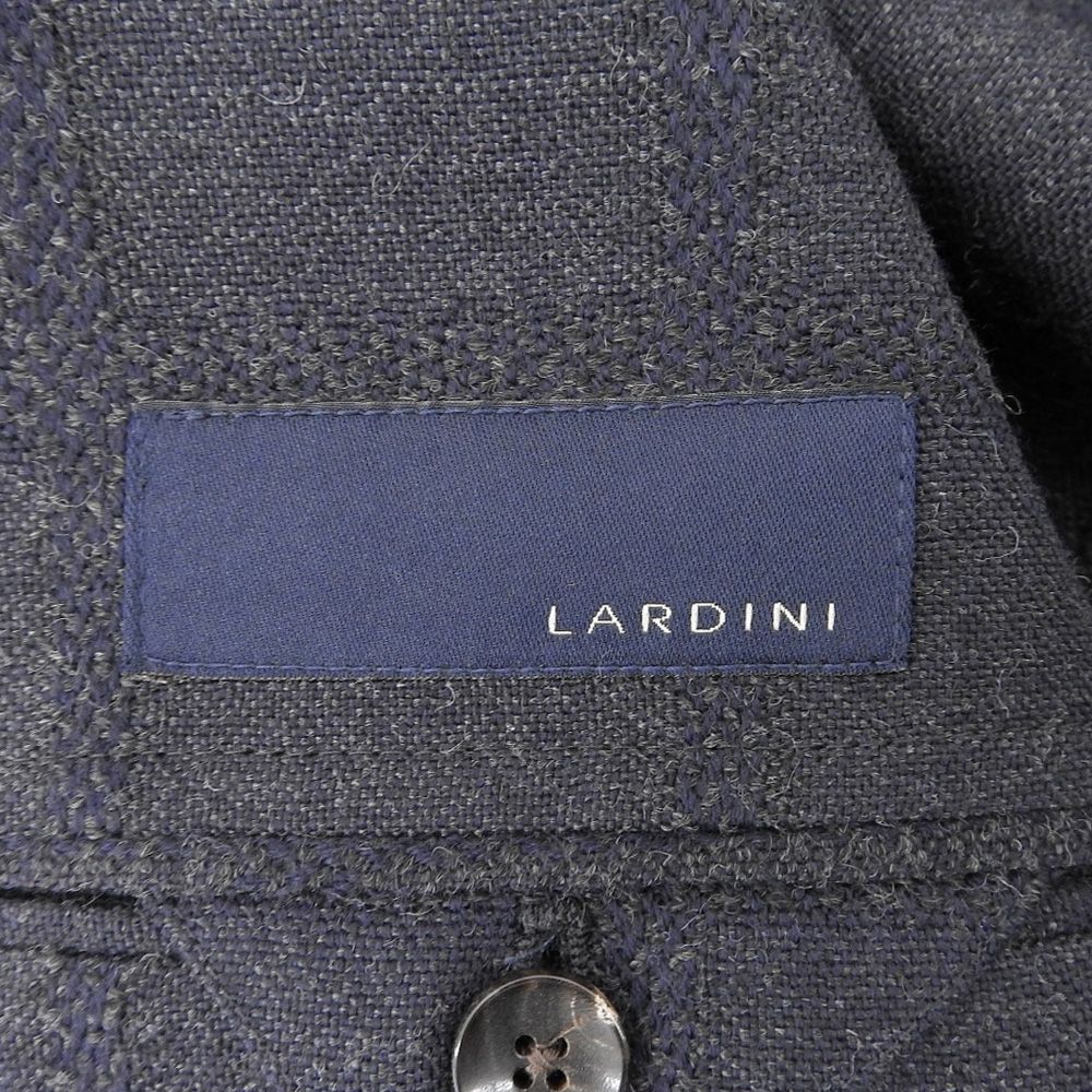 LARDINI ラルディーニ 美品 ウール チェック ブートリエール付き 3B