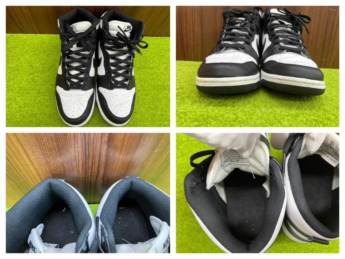  NIKE ナイキ ダンク ハイ レトロ スニーカー サイズ27 5 cm ホワイト ブラック DD 1399 105 メンズ シューズ 靴 スニーカー 靴