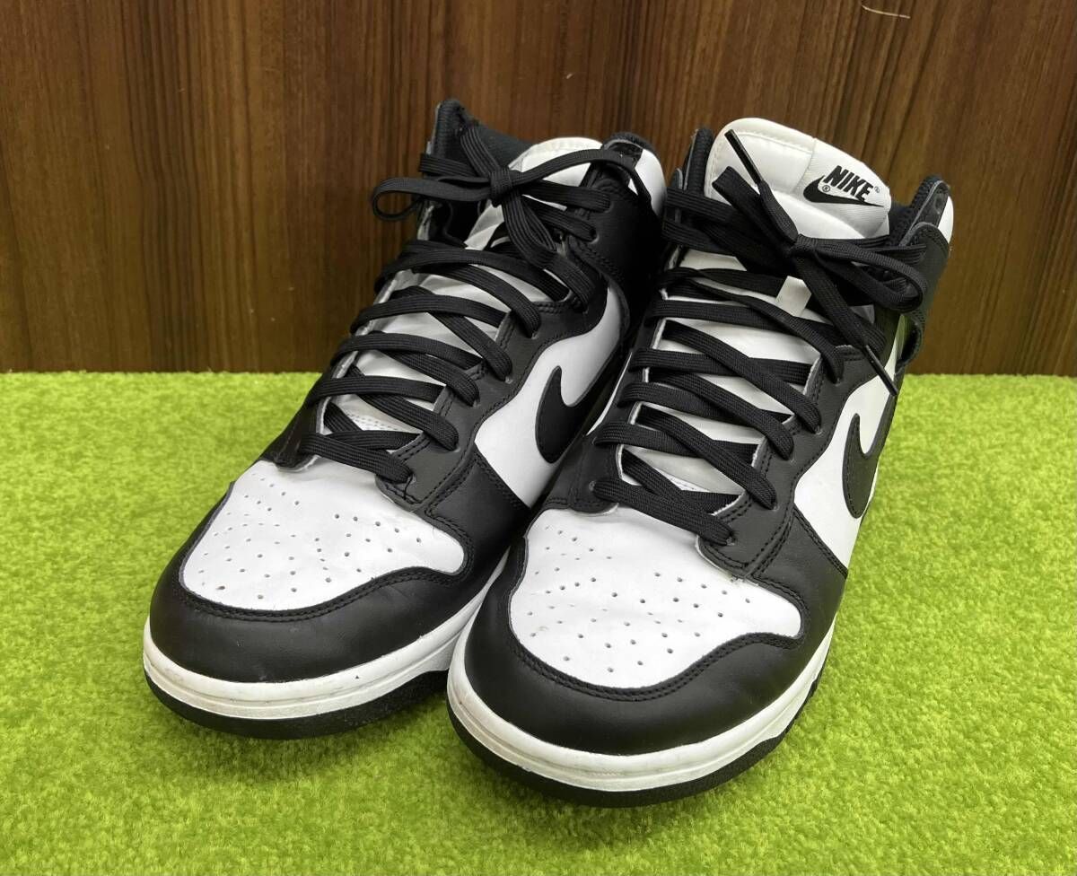NIKE ナイキ ダンク ハイ レトロ スニーカー サイズ27 5 cm ホワイト ブラック DD 1399 105 メンズ シューズ 靴