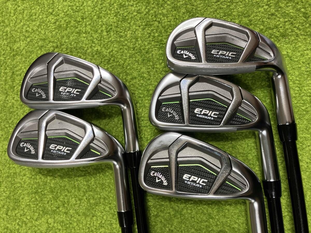 Callaway キャロウェイ EPIC STAR Speeder for フレックスR 6 9 P 5本セット アイアンセット