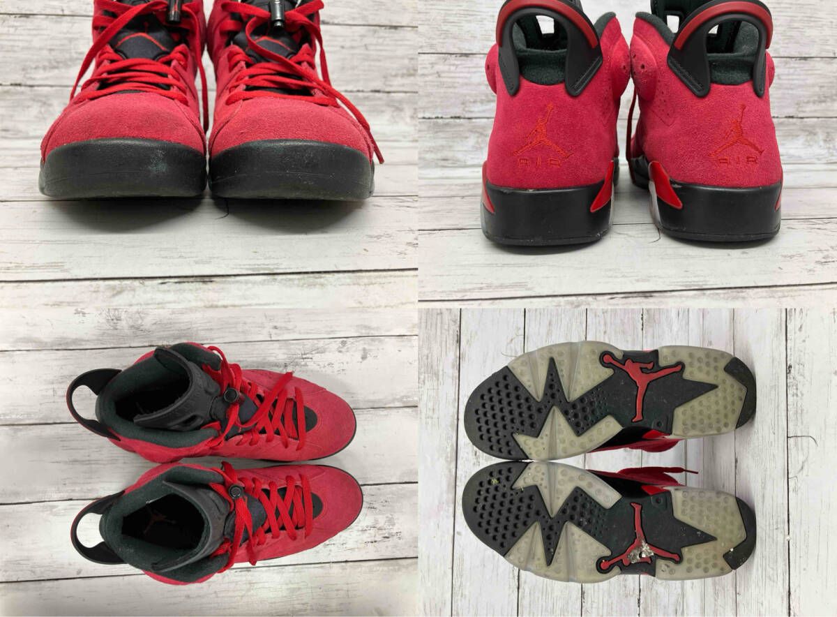 NIKE ナイキ スニーカー Air Jordan 6 Retro ‘’Toro Bravo‘’ CT 8529 600 ハイカット レッド ブラック