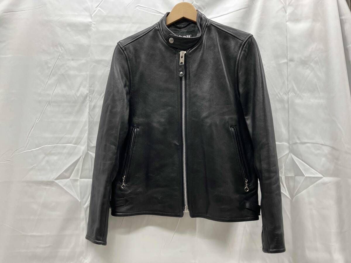 SCHOTT ショット シングルライダース 3111052 BLK 羊革 Sサイズ 