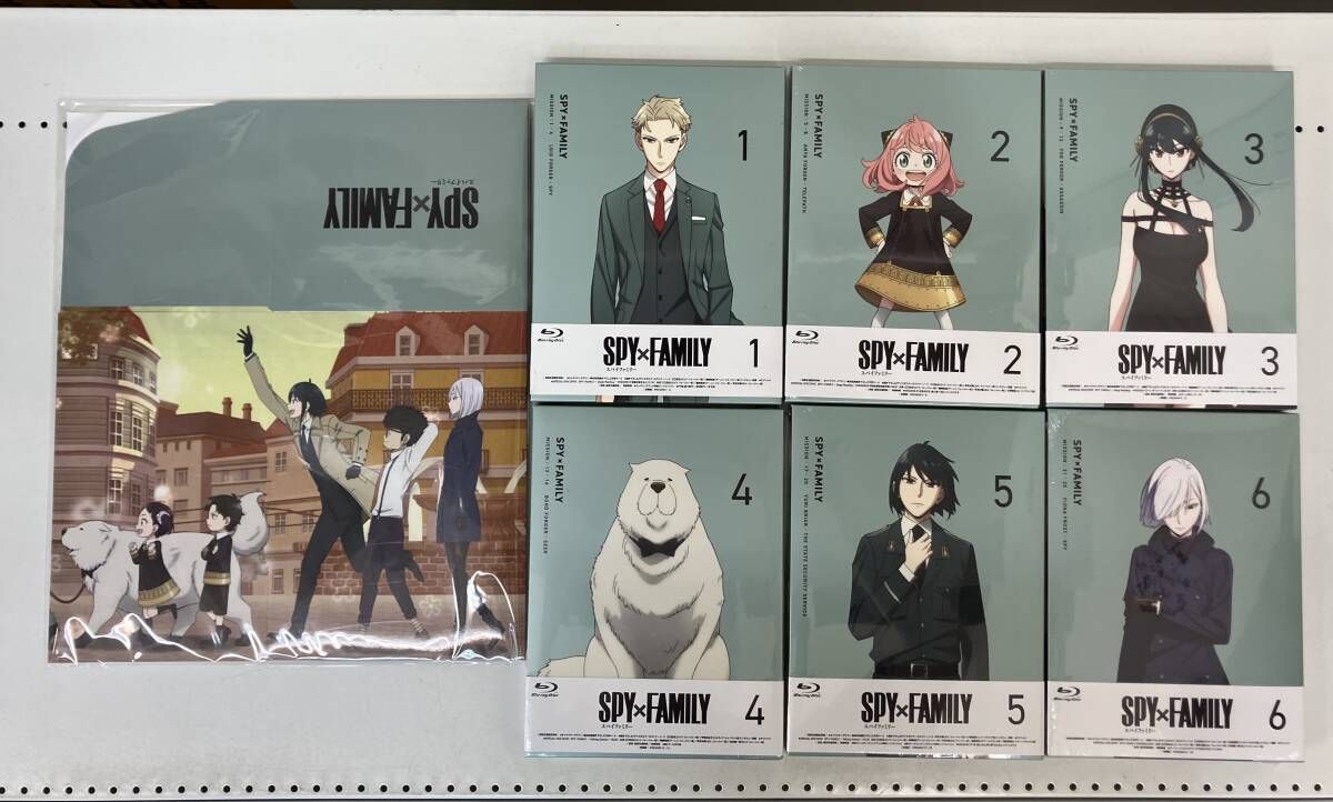 全6巻セット SPY FAMILY Vol 1 6 初回生産 版 Blu ray Disc