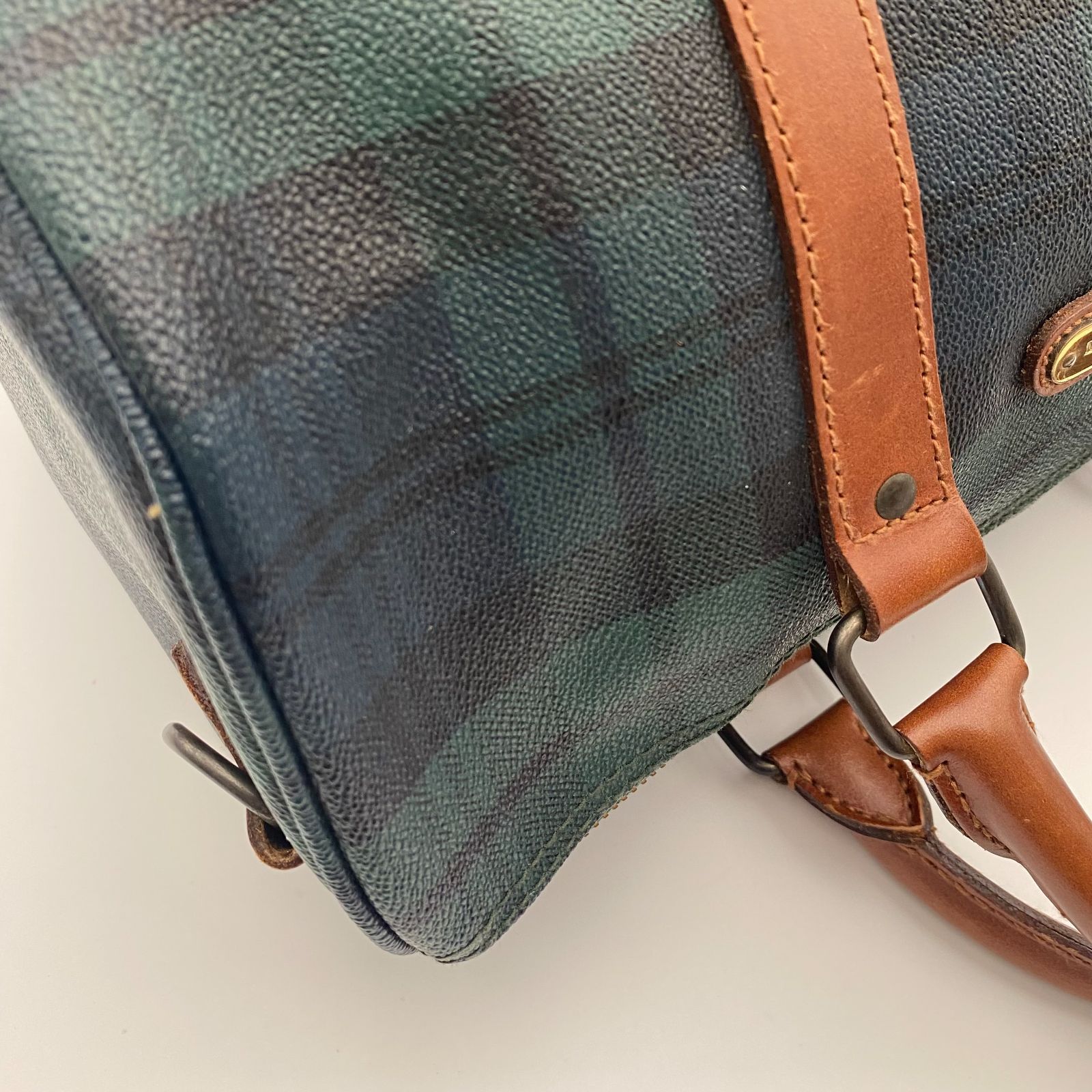 POLO RALPH LAUREN ポロラルフローレン ミニボストンバッグ PVC