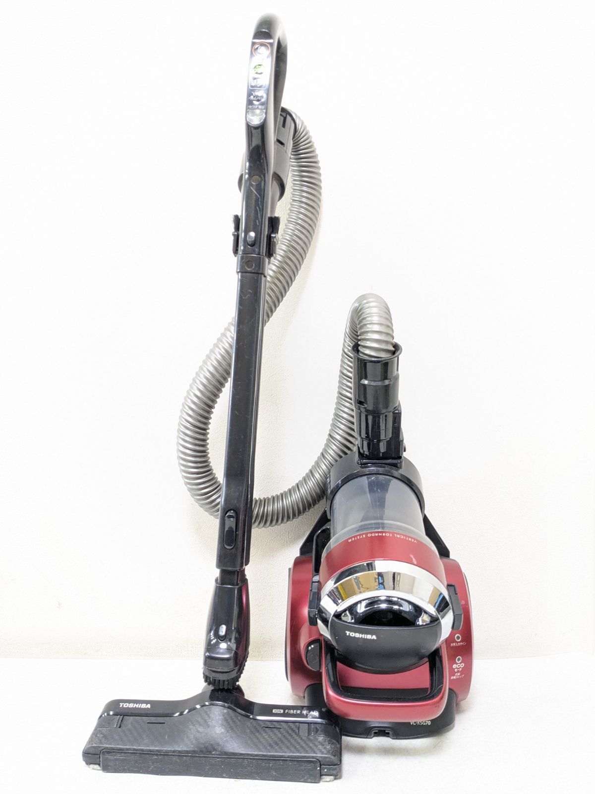 TOSHIBA VC-KSG70-R サイクロン式掃除機 2017年製 - メルカリ