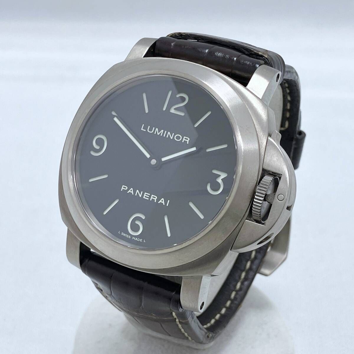 稼働品 PANERAI パネライ LUMINOR ルミノール ベース 手巻き 腕時計