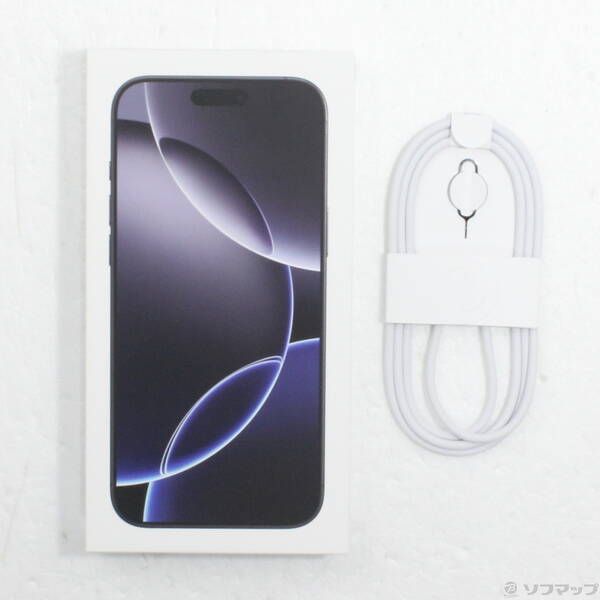 iPhone16 ProMax 256GB ブラックチタニウム　中古美品 APPLE 〔中古〕iPhone16 Pro Max 256GB ブラックチタニウム MYWG3J/A