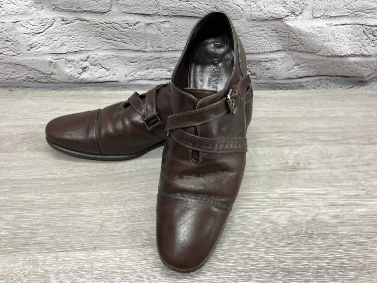 LOUIS VUITTON ST 0048 ドレスシューズ ブラウン 表記サイズ7 1 2