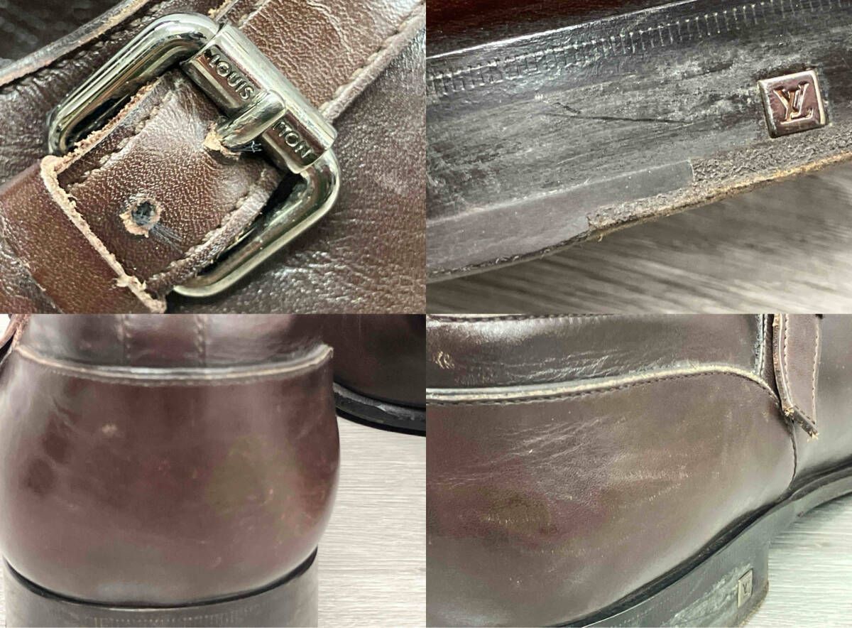  LOUIS VUITTON ST 0048 ドレスシューズ ブラウン 表記サイズ7 1 2 その他 靴