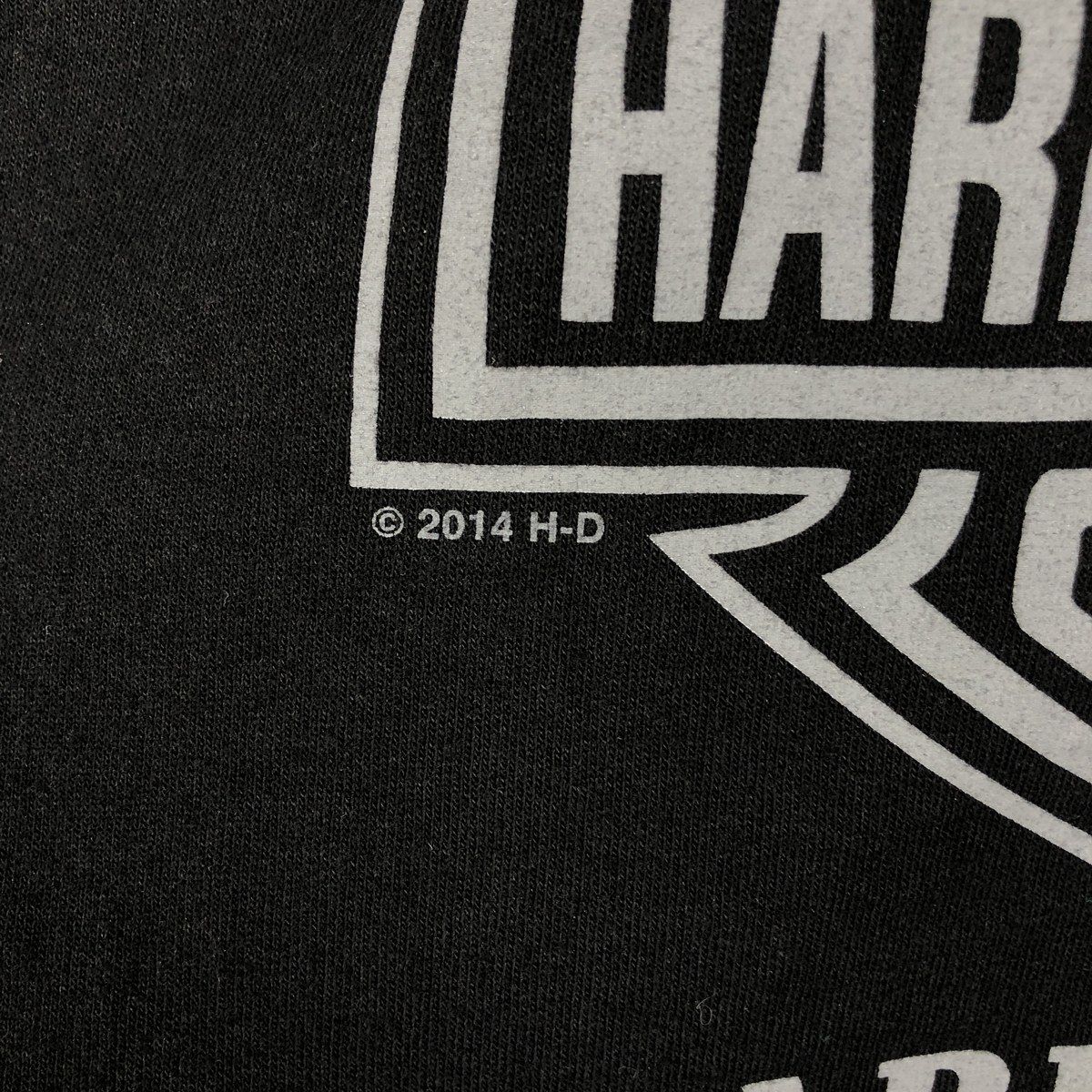 古着 ハーレーダビッドソン Harley-Davidson ハイネック フルジップ