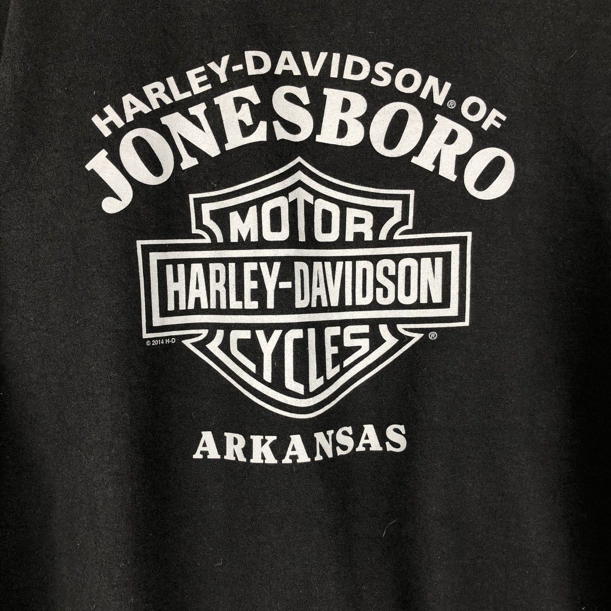 古着 ハーレーダビッドソン Harley-Davidson ハイネック フルジップ