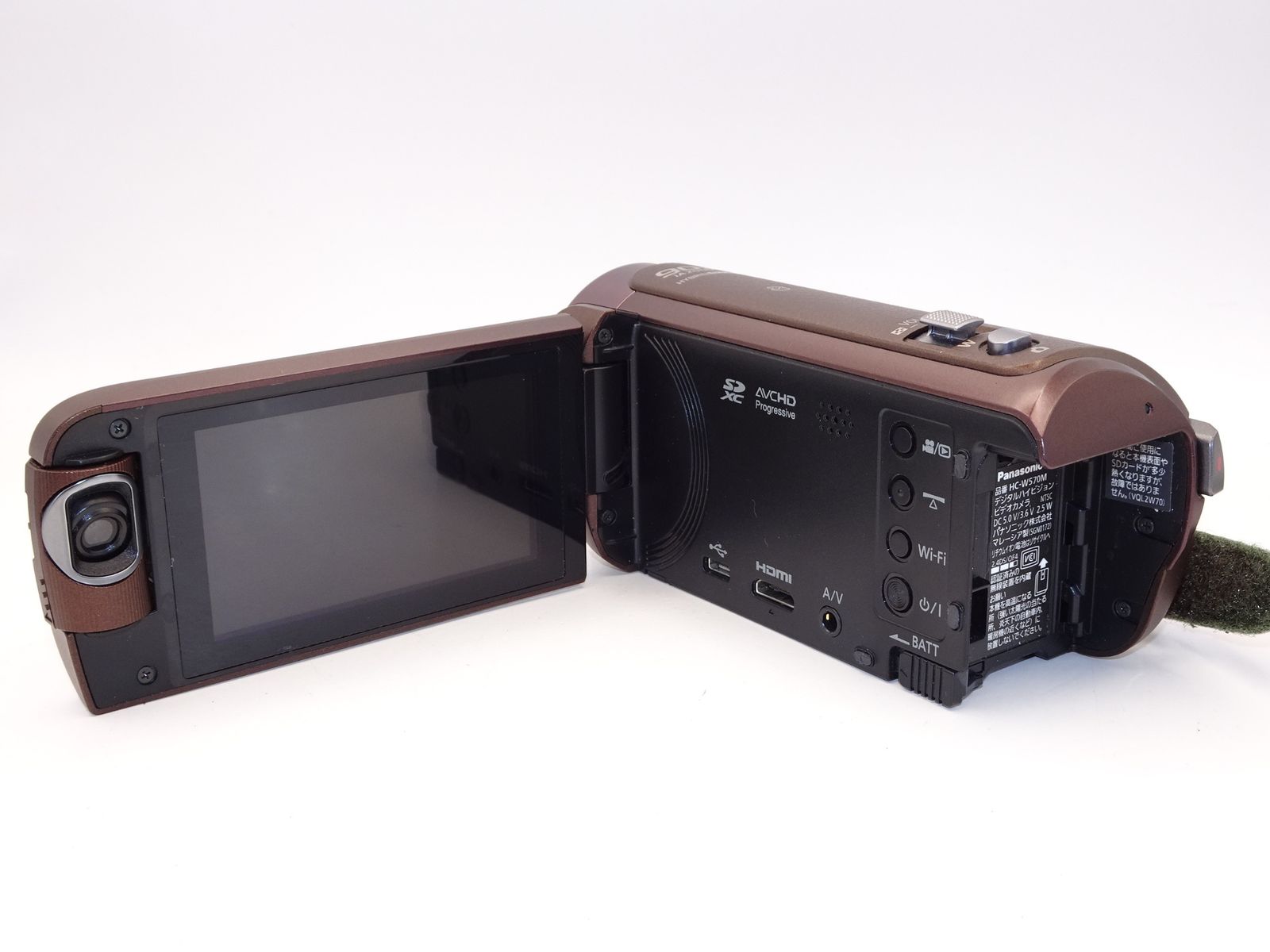 パナソニック W 570 M ブラウン HC-W M-T