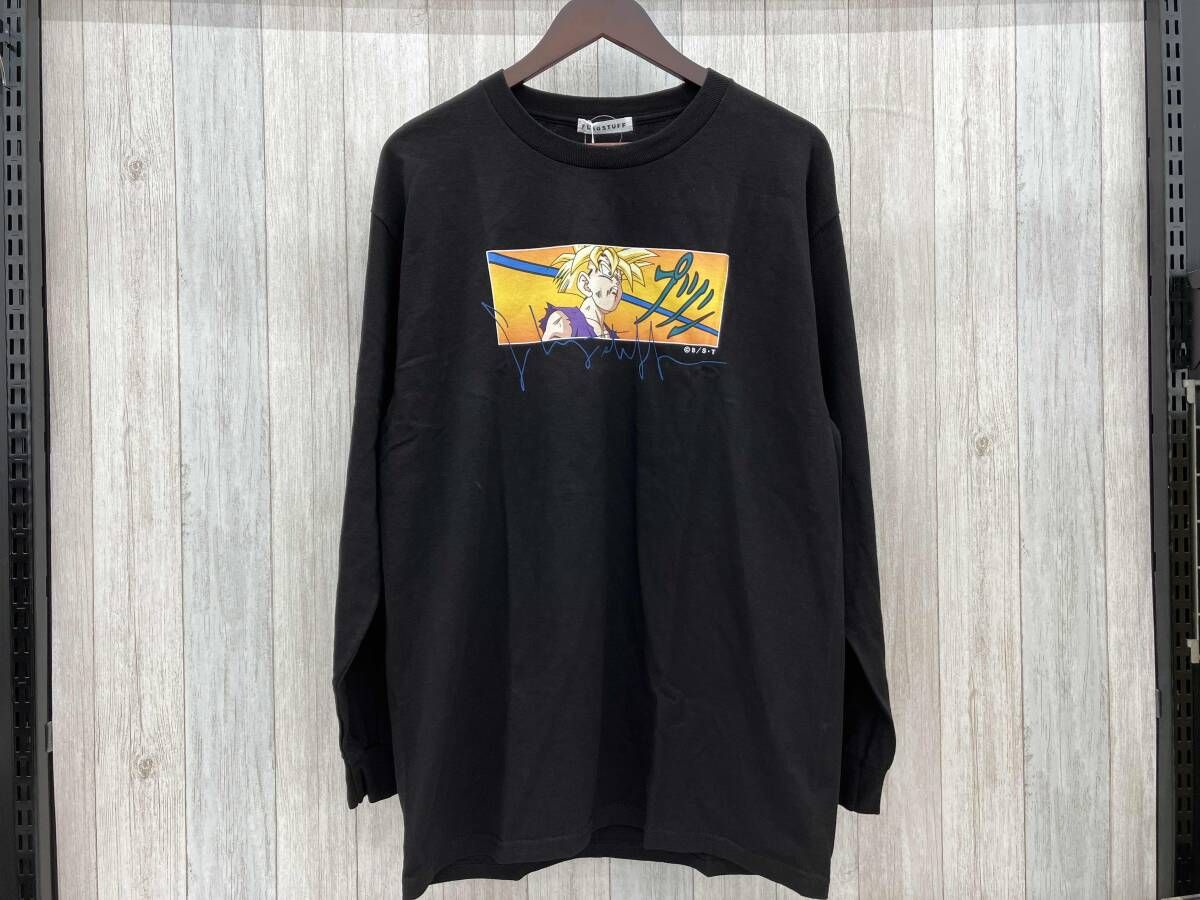 ドラゴンボール 孫悟飯 長袖Tシャツ Lサイズ プツンプリント BLK FS 1018