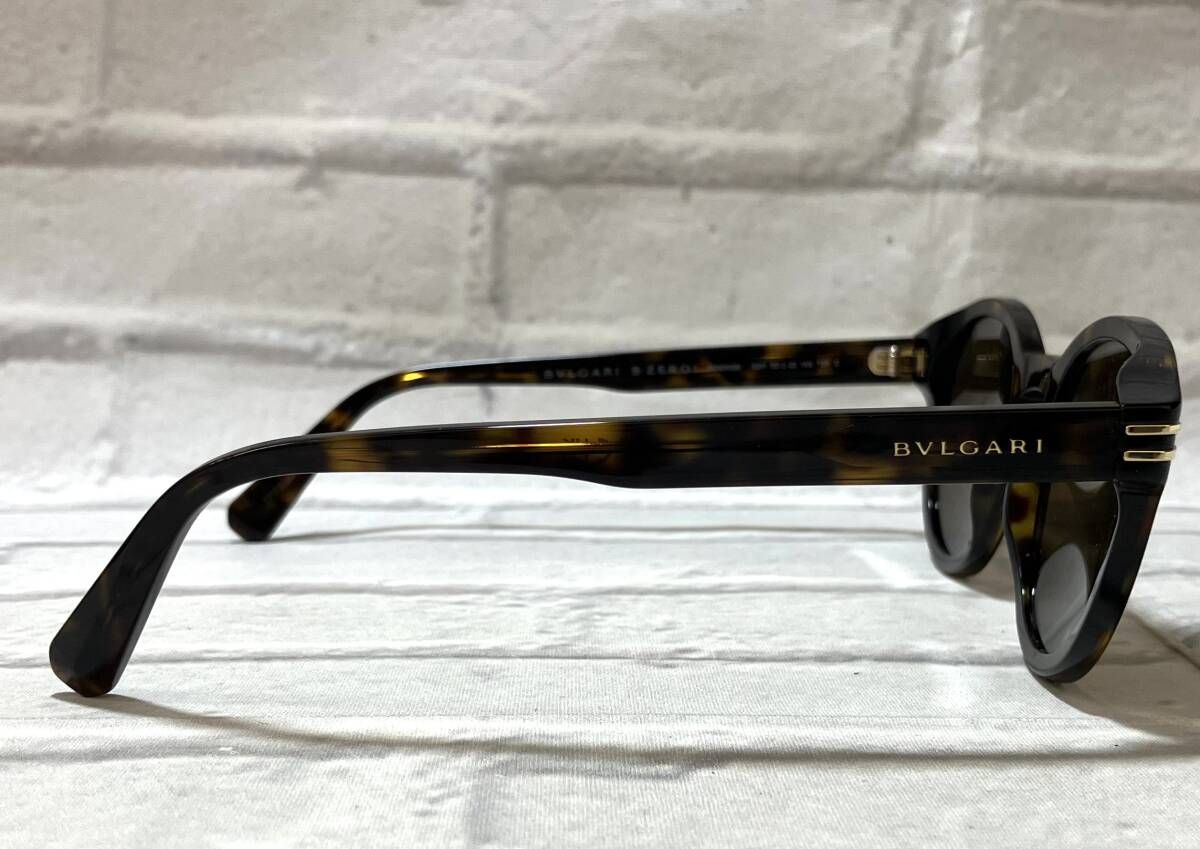  BVLGARI ブルガリ サングラス B ZERO 1 52 H イタリア製 箱 ケース付き その他 小物