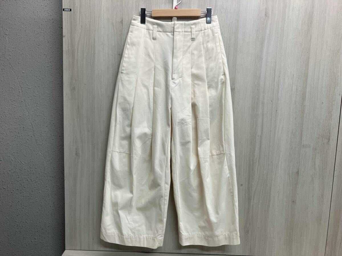 SHINYA KOZUKA シンヤ コヅカ ロングパンツ サイズEXTRA SMALL BAGGY ホワイト 白