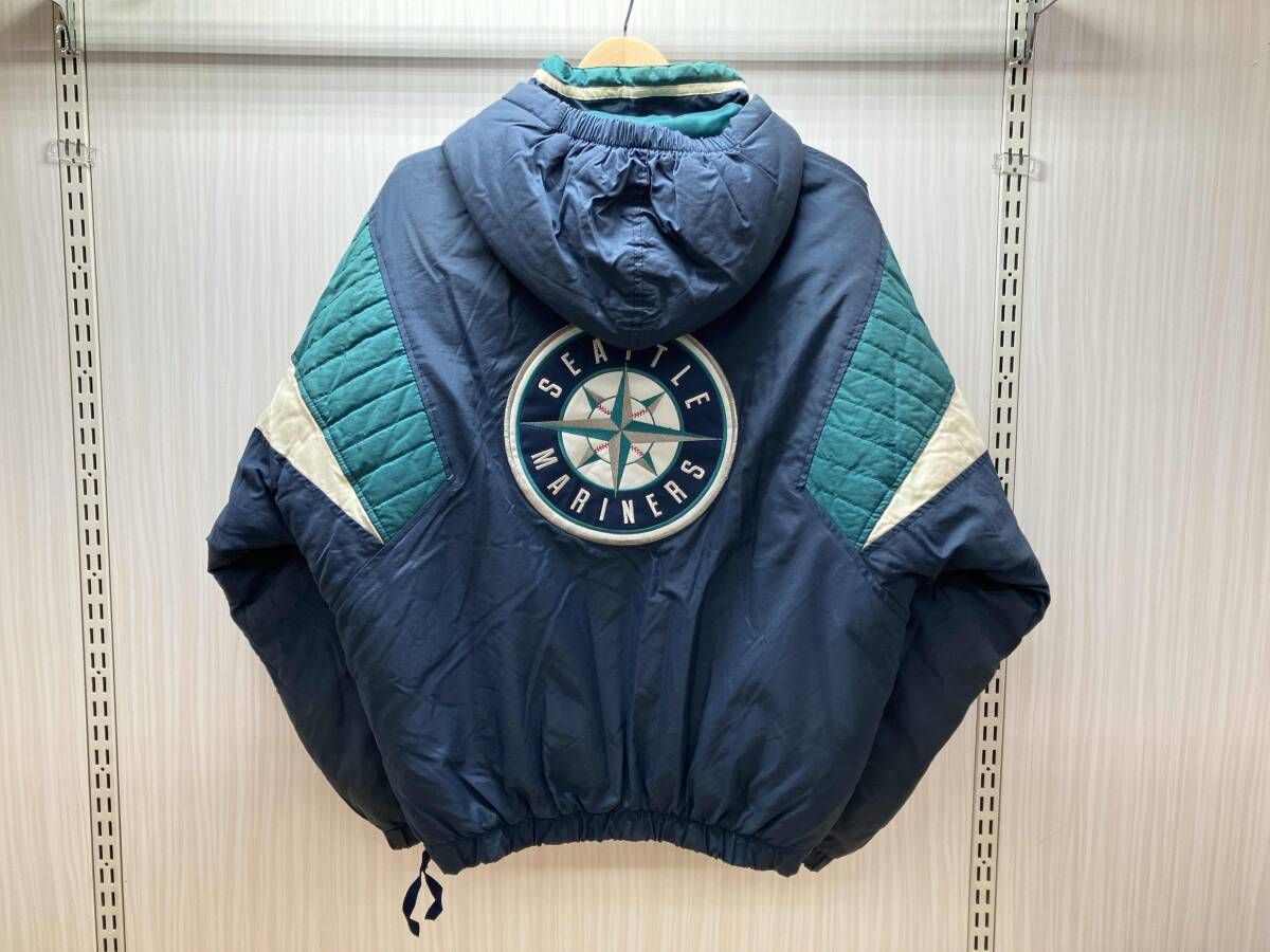 MARINERS ナイロンジャケット XLサイズ STARTER MARINERS アノラックナイロンジャケット メンズ Lサイズ