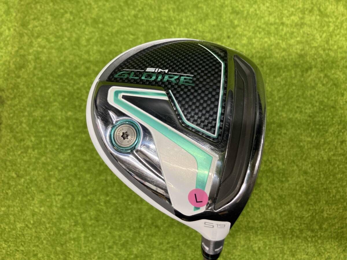 テーラーメイド TaylorMade SIM GLOIRE レディース AiR Speeder フレックス L ロフト角 19° フェアウェイ ゴルフ クラブ
