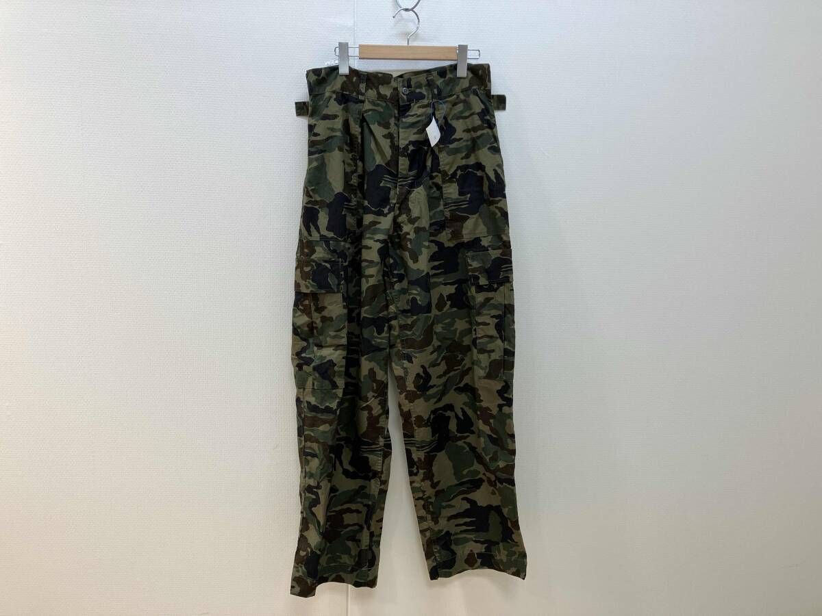 濃紺 EVISU 2000 大黒 迷彩 デニムパンツ 30×32 ボタンフライ EVISU 
