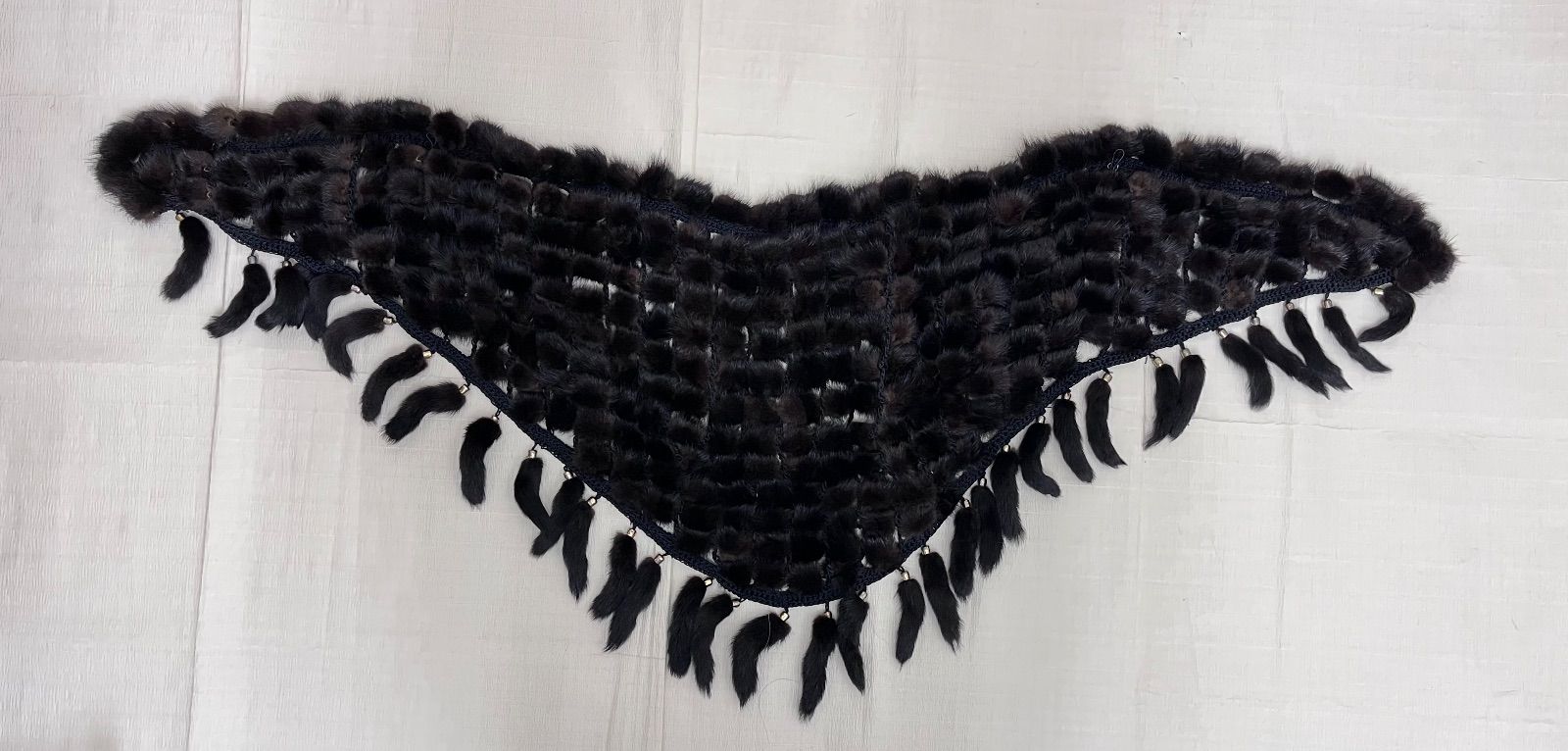 ミンクファーショール ケープ