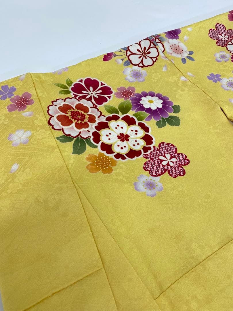  振袖 金駒 紋意匠 桜尽くし 身丈165 cm MO 3256 振袖 着物