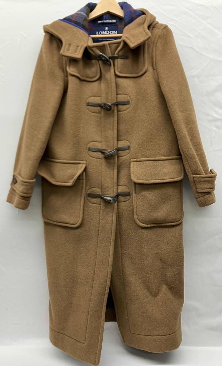 LONDON ロンドントラディション M 11 XL-110 ダッフルコート made in englandブラウン サイズ38