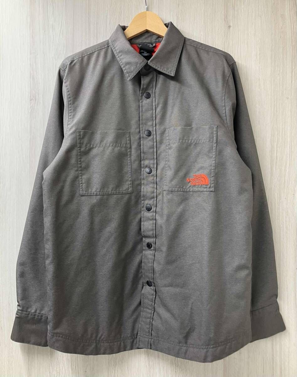 THE NORTH FACE ザ ノースフェイス 長袖 シャツ ジャケット サイズS ブラウン系
