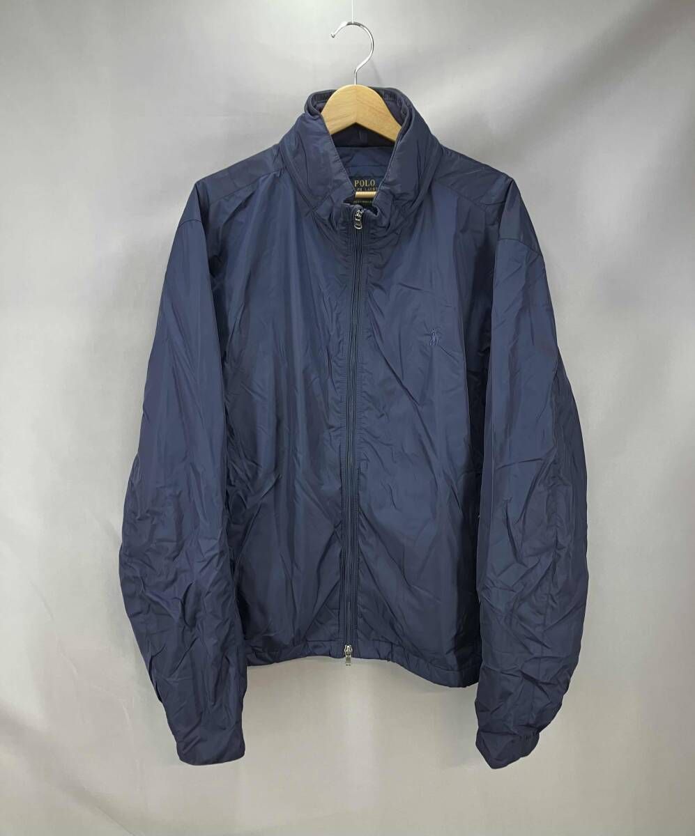 RALPH LAUREN ラルフローレン ブルゾン 中綿ナイロン サイズXXL ネイビー 冬