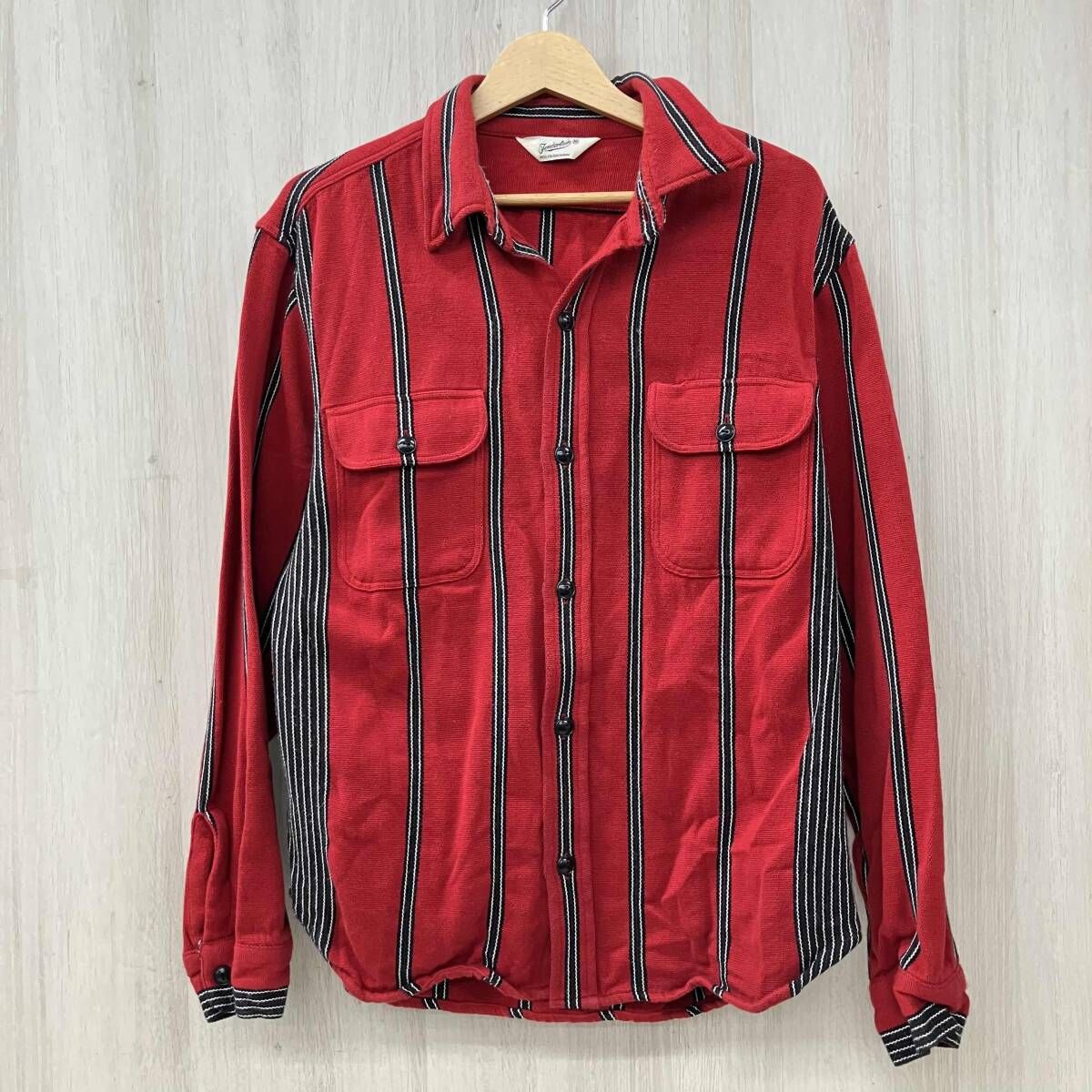 TENDERLOIN/テンダーロイン/長袖シャツ/14AW/フランネルストライプ