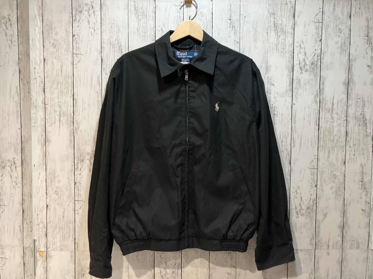 RALPH LAUREN ラルフローレン スウィングトップ ブラック チンストラップ ジャケット ブルゾン Sサイズ