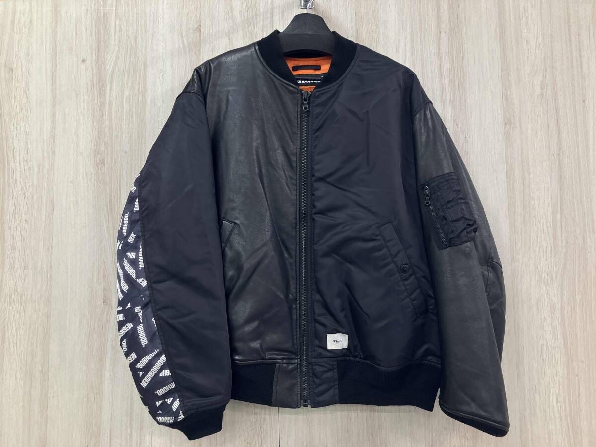 WTAPS ダブルタップス ブルゾン ジャケットLサイズ ブラック