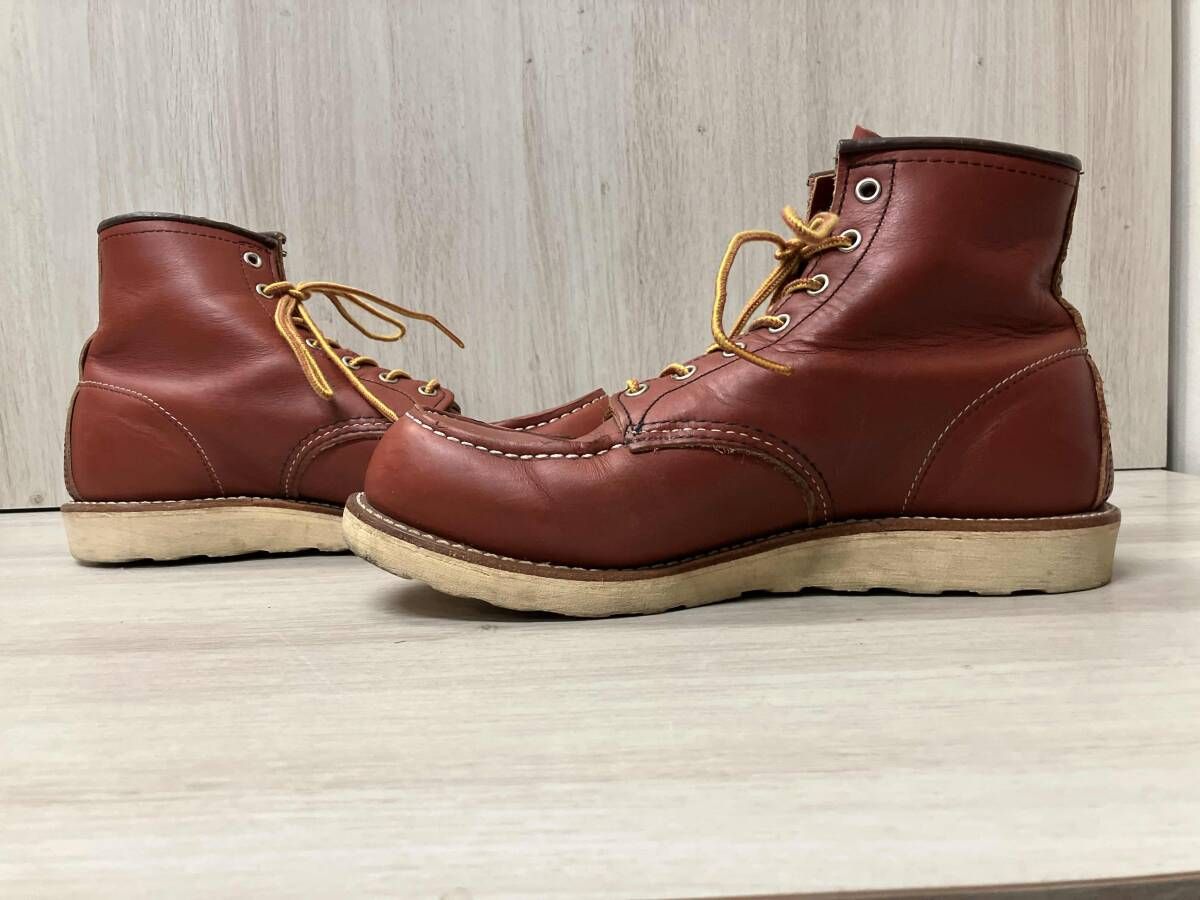 【美品】RED WING 8875 復刻犬タグ 10E 28cm オロラセット ⭐️美品⭐️表犬タグ レッドウィング 8875（オロラセット）US7E/25cm