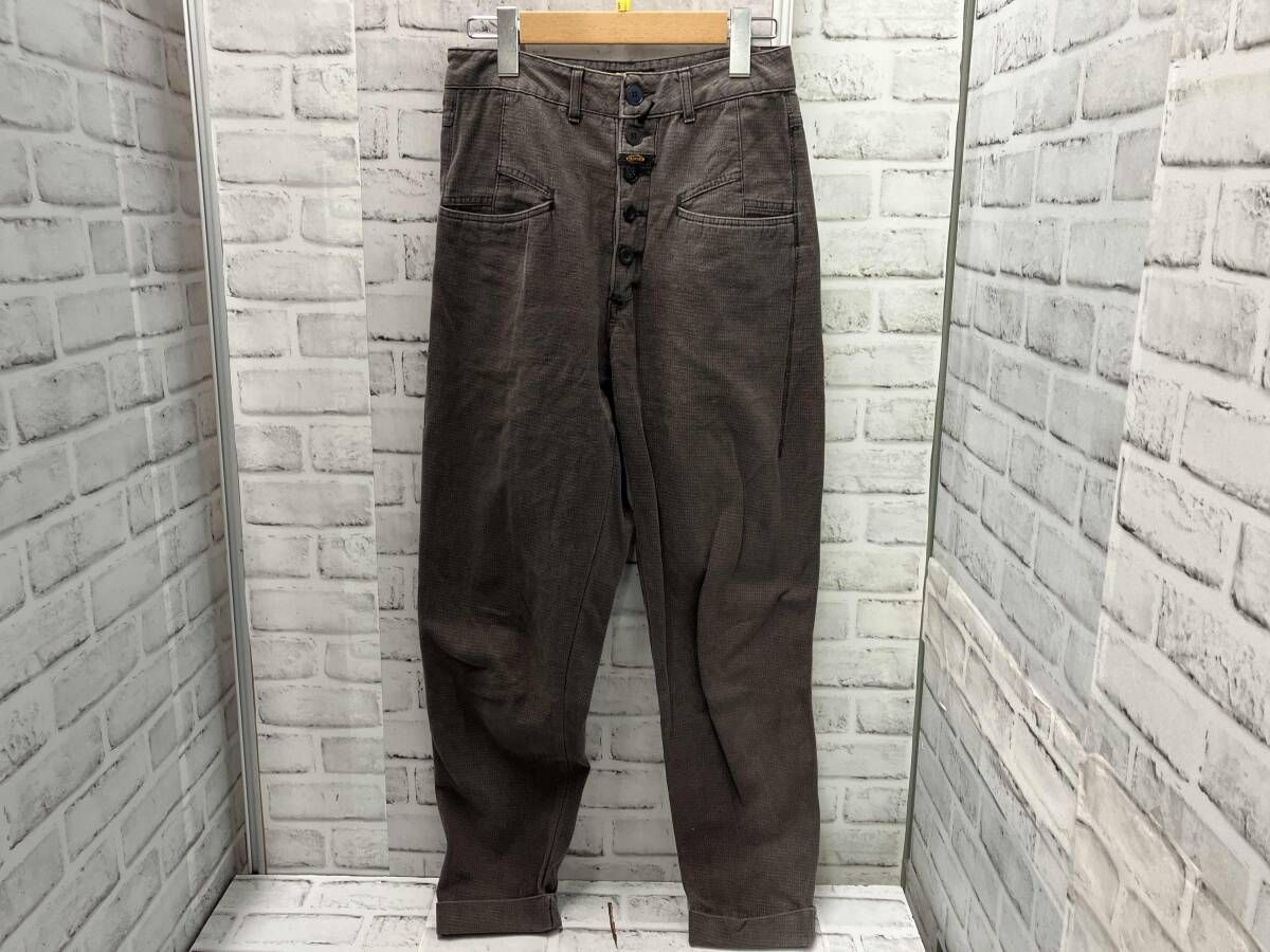 Marithe Francois Girbaud マリテ フランソワ ジルボー ロングパンツ 古着 総柄 Sサイズ