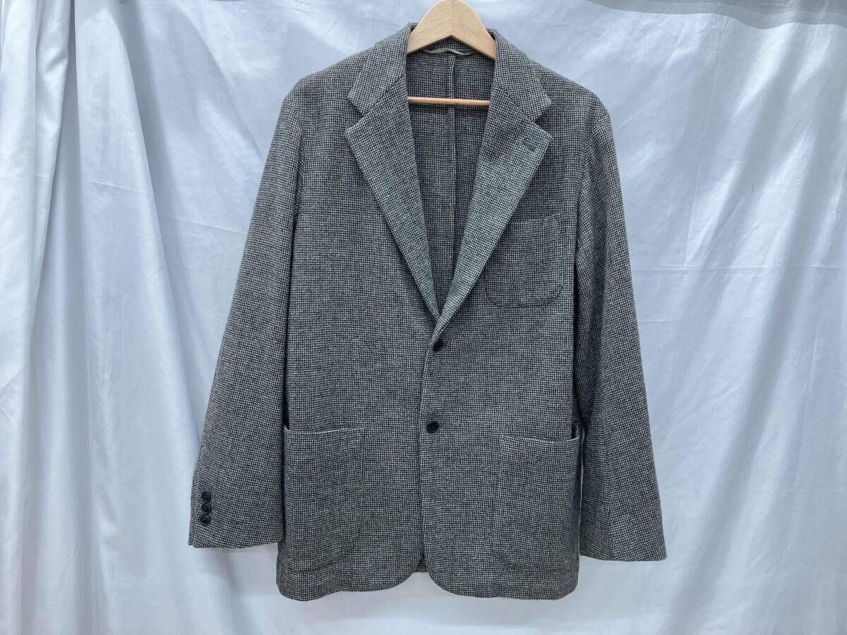 CMOLIコモリ テーラードジャケット LOVATウォッシュドJK U 0 01007 グレイ系 サイズ2