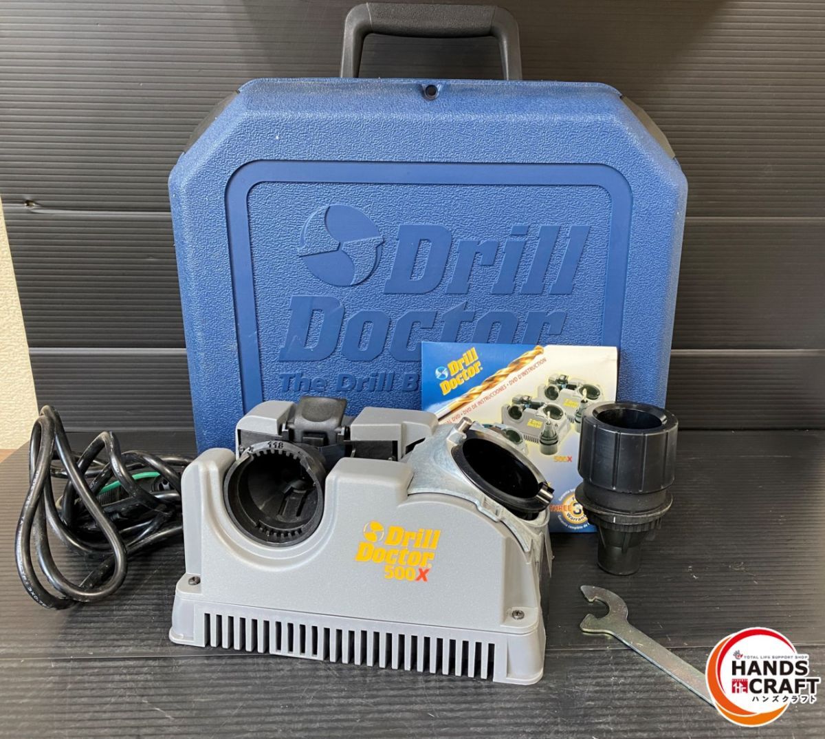 ドリルドクター 500 XJ ドリルビット研磨機 DVD付