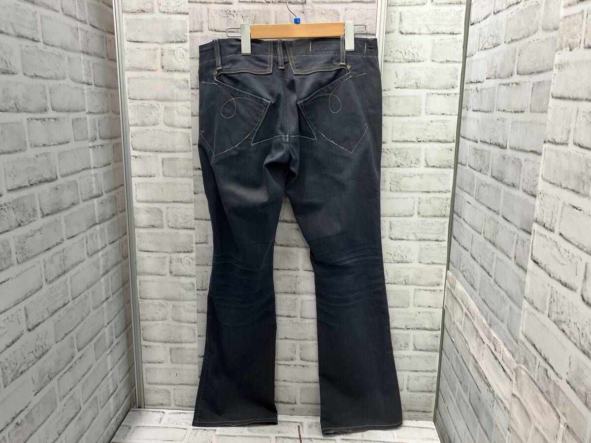 Marithe Francois Girbaud マリテ フランソワ ジルボー デニムパンツ ネイビー Lサイズ